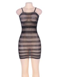 Fishnet Chemise Dress