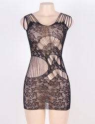 Magic Lace Strap Lingerie Dress