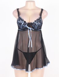 R79221 Mesh Babydoll