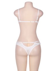 Obsessive White Lacy Set S/M