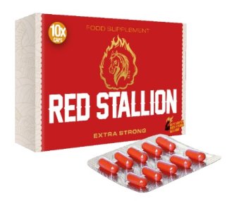  Red Stallion Extra Strong - 10 kaps-Erektionshjlp 