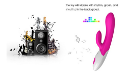 Nalone Rhythm -  Vibrator med dualaction och rststyrning
