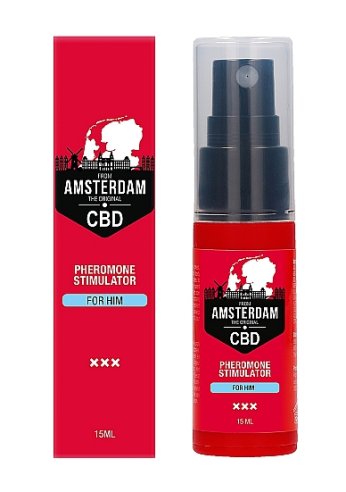  CBD Amsterdam - Pheromone Stimulator For Him - 15ml 