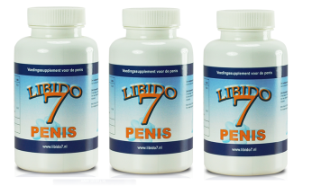  Libido7 Penisförstorare- 3 burkar - spara 12% 