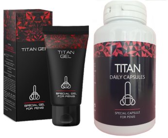  Titan Gel+Kapslar Paket 